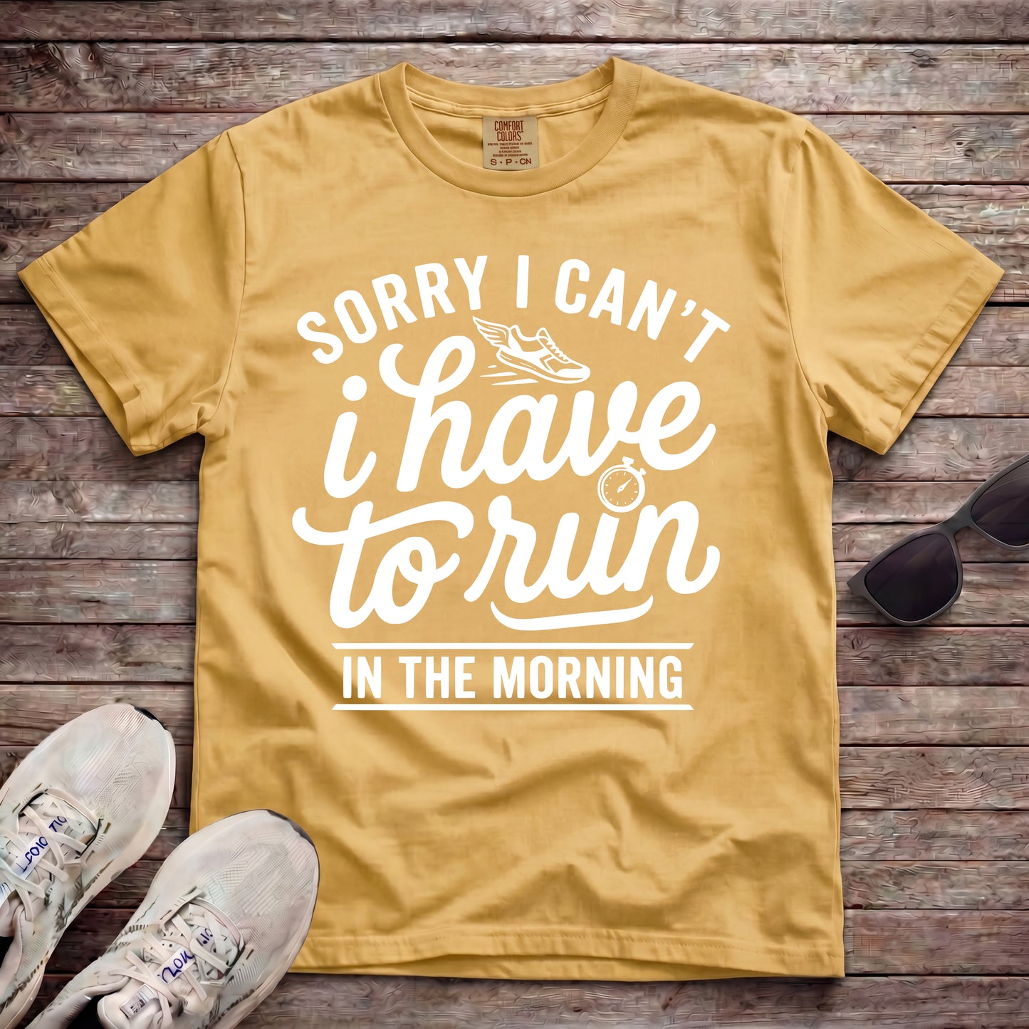 Sorry I Can't, I Have To Run In The Morning