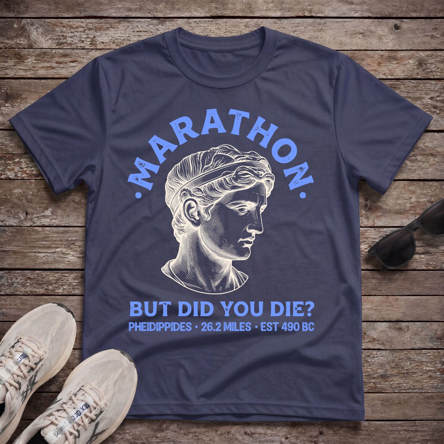 Marathon But Did You Die Tech Tee