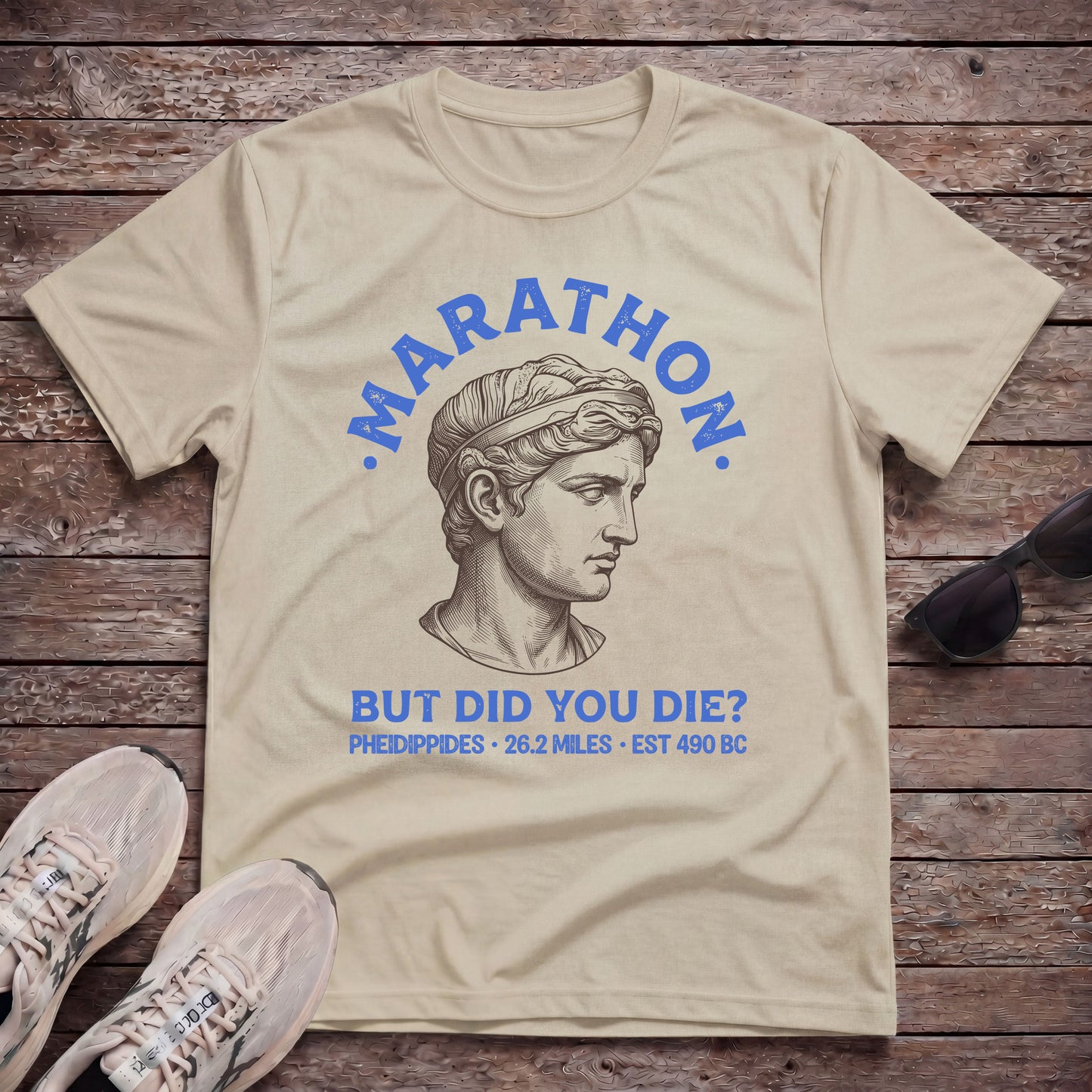 Marathon But Did You Die Tech Tee